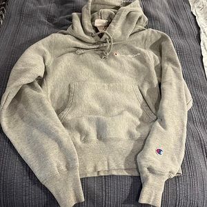 Champion grey hoodie